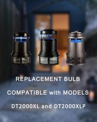32050 6-Watt Replacement Bulbs Compatible with DynaTrap 4 Count (Pack of 1)