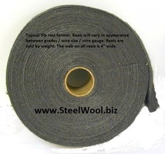 5lb Steel Wool Reel #00 – Very Fine