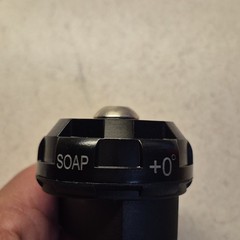 6 in 1 Adjustable Pressure Washer Spray Nozzle 0°-40° Multi-Angle 3300 PSI