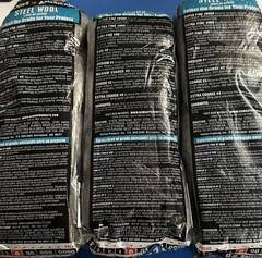 Homax Steel Wool Fine Grade #0, Rhodes American – 48 pads New