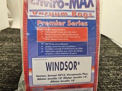 (QTY 10) Enviro-MAX Vacuum Bags Fits Windsor Sensor XP12 All Star Javelin +More