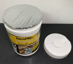HarcoPRO+ Miracle Wipes 90 Wet Wipes 12×6” For Hands, Surfaces & Tools (3-PACK)
