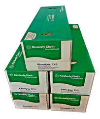Kimwipes EX-L Delicate Task Wipers 34256 Professional Qty 5 Boxes, 140 wipes ea