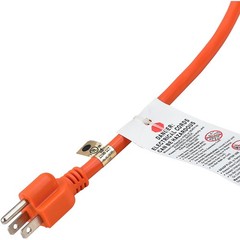 100 Ft. Outdoor Extension Cord 16/3 Ga 10A Orange