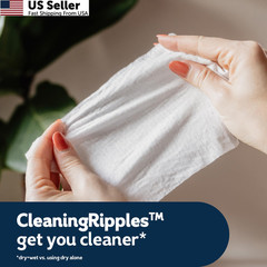 Fresh Feel Flushable Wet Wipes Adult 8 Flip-Top Packs 336 Total Wipes USA