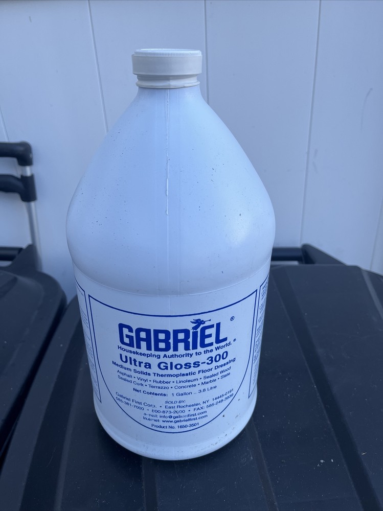 GABRIEL ULTRA GLOSS -300 MEDIUM SOLIDS THERMOPLASTIC FLOOR DRESSING