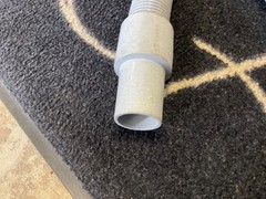 10’ LONG COMMERCIAL CANISTER VACUUM HOSE – 1 1/2 ID
