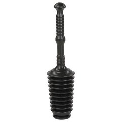 Grainger Approved 12G689 Accordion Flange Plunger,11 1/4in HandL 12G689
