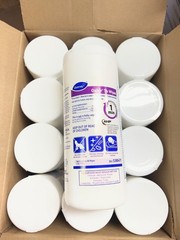 Box of 12 – Oxivir Diversey 5388471 Tb Disinfectant Medium Wipes, 60-Wipes each