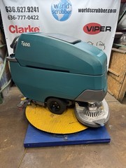 🚨 Tennant T600e Walk-Behind Floor Scrubber –32” 36V Only 359 hours SN1196