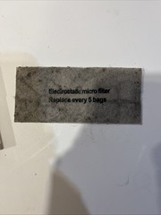 Clarke Carpetmaster 112/215 vacuum filter holder, p/n 1470958500