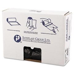 Integrated Bagging Systems S243308K Can Liner 24×33 16gal Black 50/roll