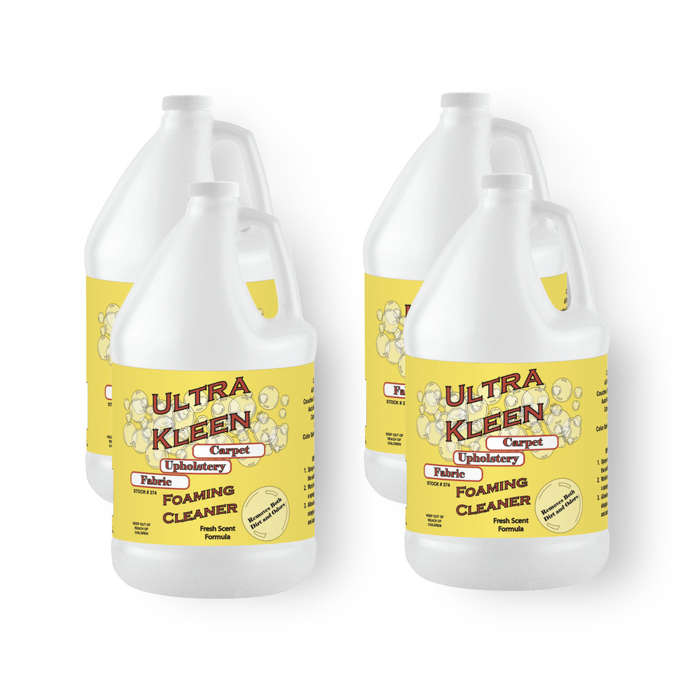 274 Korkay Ultra Kleen Fabric and Upholstery Shampoo Cleaner 4×1 Gallon CASE