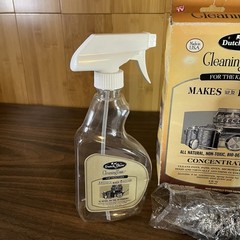 Dutch Glow Cleaning Tonic Concentrate Kit With Spray Bottle And Scrubber (8 Oz)