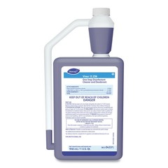 Diversey? Virex II 256 One-Step Disinfectant Cleaner Deodorant, Mint, 32oz Bottl