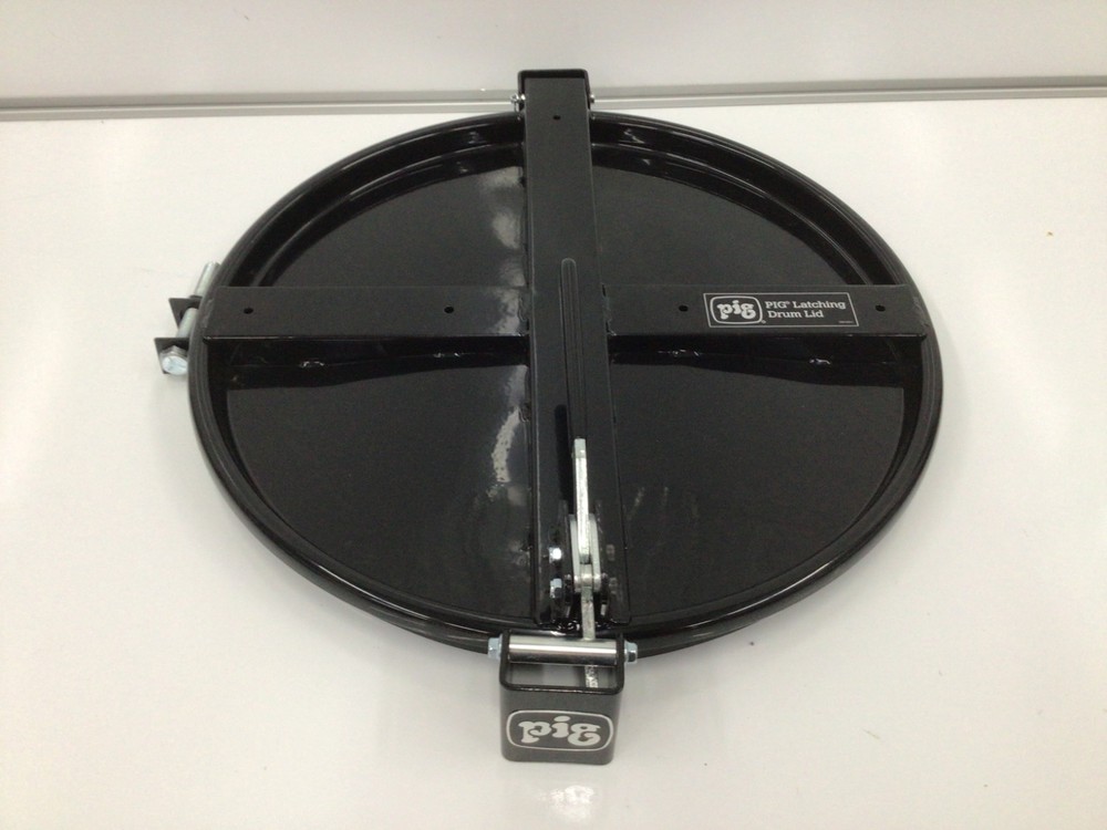 PIG DRM821-BK Drum Lid,Black,Steel,20 gal; 30 gal 30PX30