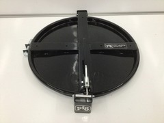 PIG DRM821-BK Drum Lid,Black,Steel,20 gal; 30 gal 30PX30
