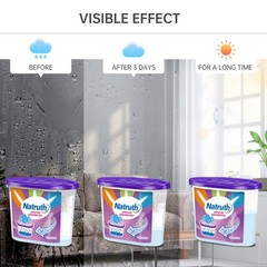 NATRUTH Moisture Absorbers With Lavender Scent,12.5OZ*6-Pack standard, Purple