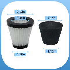 Aolleteau 3 Pack F117 Scorption Filter Compatible with Dirt White, Black