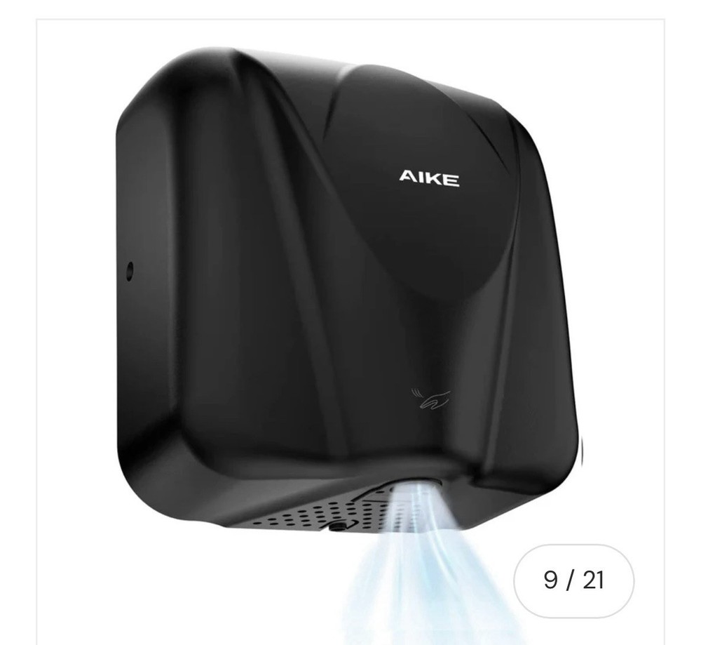 AIKE hand Dryer Powerful Heavy Duty High Speed Electric Hand Dryer