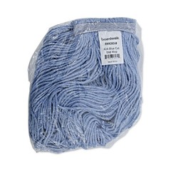 Boardwalk 2024B #24 Cotton/Synthetic Fiber Cut-End Standard Mop Head (12/Ct) New