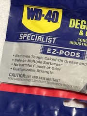 Lot Of 2 WD-40 Specialist Industrial-Strength Degreaser EZ-PODS of 5 PODS