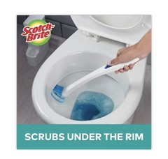 Scotch-Brite 558RF Disposable Toilet Scrubber Refill – Blue/White (10/Pack) New