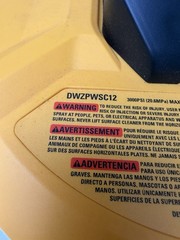 DEWALT 12″ Driveway & Sidewalk Surface Cleaner DWZPWSC12