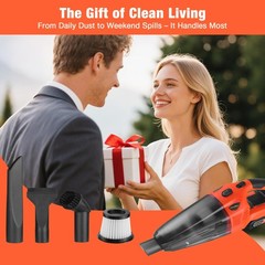 Valuemax Cordless Handheld Vacuum Portable Vacuum Cleaner Dry/Wet Suction 20V