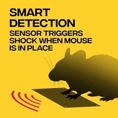 Victor Humane Mouse Traps Indoor for Home – M250BSR-2 – No 2 Traps, Black