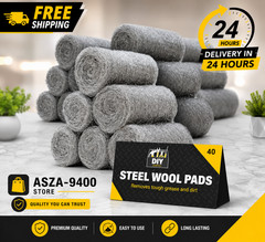 40Pack Steel Wool for Mice Control | Wire Wool Mice Grade for Cleaning & Closing