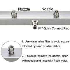 25.6″ Pressure Power Washer Undercarriage Under Car Cleaner 4000 PSI Water Broom