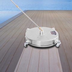 2-Nozzles Round Stainless Steel Surface Cleaner Surface Cleaning Machine 5000PSI