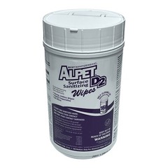 6 Pack Alpet D2 Surface Sanitizing Wipes Pre-Moistened 6 x 160 ct Containers
