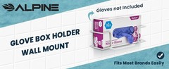 Industries Single Box Wire Wall Mount Glove Dispenser – Mounted