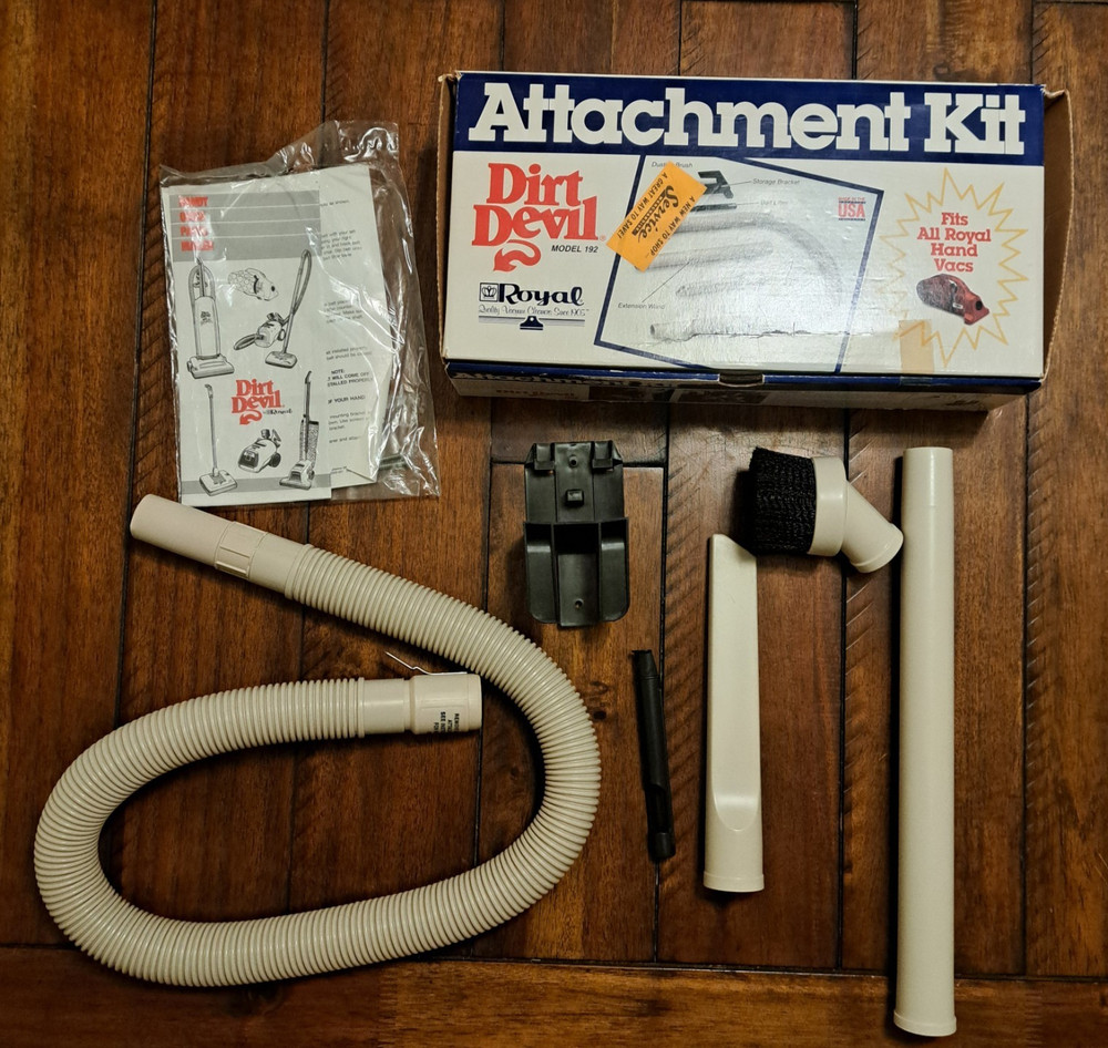 Dirt Devil Model 192 Attachment Kit Hose Wand Tools