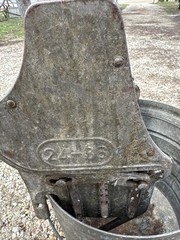Vintage Geerpres Mop Bucket W/Wringer Industrial 11Gal Works #1~Read All