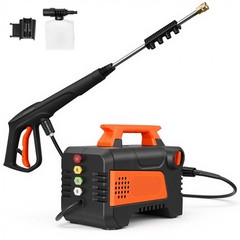 Electric Pressure Washer 1958 PSI 2.5 GPM Portable with 4 Nozzles