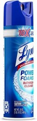 LYSOL 24 oz. 10X Cleaning Actions Aerosol Spray Power Foam Bathroom Cleaner New