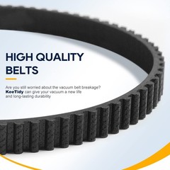 KeeTidy Vacuum Belts Replacement Compatible with Shark, Rotator 2 Pack