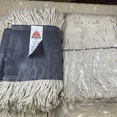 Lot Of 2 O Cedar Commercial Cotton Cut-End Dust Mop Pretreated Disposable 36”