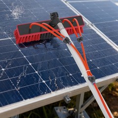 Long Reach Solar Panel Cleaning Brush Kit Pole Length 7m/22.97ft for Outdoor