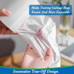 2.6 Gallon Small Trash Bags,Garbage Bag Bin Liners, 10 Liters Bin Bags Wasteb…