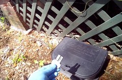 2 Rat Baiting Stations Secured Rat Control Station With Concrete Block – RBS1 EZ