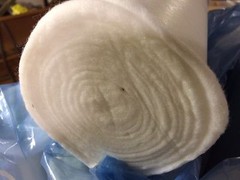 Lot Of 12 Rolls Of Non-Sterile Cleaning-Absorbent Cotton Rolls .975 Lbs Weight