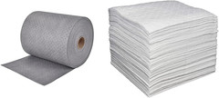 LT010A Heavy Duty Oil Absorbent Pads, Oil Maintenance Mat Roll for All Purpose S