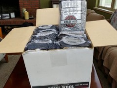 6 Packs Homax Fine Grade #00 Steel Wool (72 Pads)