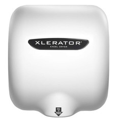XLERATOR XL-BW Automatic High Speed Hand Dryer with White Thermoset Plastic C…