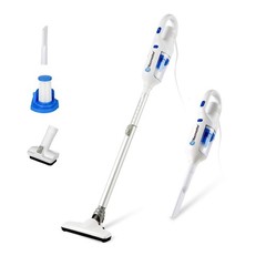 Vacmaster Corded Stick Vacuum Cleaner 2 in 1 3.7 pounds, White