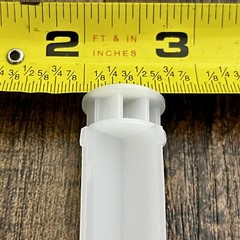 2 Plungers & Tips ONLY For Cockroach & Ant Baiting Gel Syringes 27g, 30g, 33g